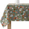 Vlekbestendig tafelkleed Muaré 0119-16 140 x 140 cm Blommor