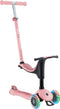 Globber Go Up Sporty Lights - Meegroeistep - Lichtgevende wielen - Pastel Pink
