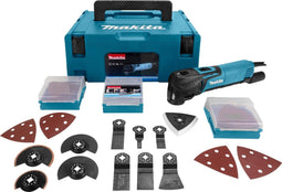 Makita TM3010CX2J - Multitool 230 V - Oscillerend met snelspansysteem - Inclusief Mbox nr 2