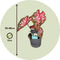 Plant in a Box - Caladium Carolyn Whorton - Set van 2 - Tropische kamerplant - Pot 13cm - Hoogte 25-40cm