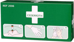 Cederroth Protectiepakket - Medisch hulpmiddel - Beademingsmasker en handschoenen - Groen
