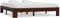 vidaXL - Bedframe - massief - grenenhout - donkerbruin - 180x200 - cm