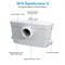 Sanibroyeur SaniAccess 3 - Waterpompunit Vuilwater/Regen - Max. opvoerhoogte 5m - Reservoir 11.7L