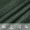 vidaXL - Zonnezeil - 160 - g/m² - 3,5x5 - m - HDPE - donkergroen