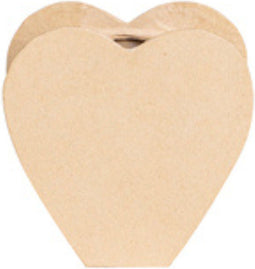 Decopatch Vaas Hart waterproof 13x5x13 cm.