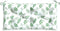 vidaXL - Tuinbankkussen - 100x50x7 - cm - oxford - stof - bladpatroon