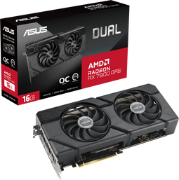 ASUS Dual Radeon RX 7900 GRE OC Edition - Grafische Kaart - 16GB GDDR6 - PCIe 4.0 - HDMI 2.1 - DisplayPort 2.1
