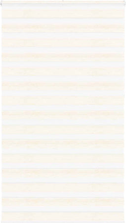 vidaXL - Zebra - rolgordijn - 125x230 - cm - stofbreedte - 120,9 - cm - marmerbeige