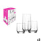 Glazenset LAV Diamond 310 ml 385 ml 215 ml 18 Onderdelen (2 Stuks)
