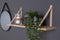 House Nordic Forno Plank - Plank in natuurlijke olie met bruine leren riemen 120x20 cm