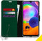 Accezz Galaxy A31 - Flip Cover - Krasbestendig Schokbestendig - Groen