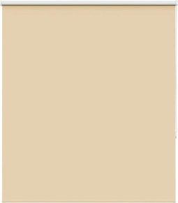 vidaXL - Rolgordijn - verduisterend - 135x175 - cm - stofbreedte - 131,6 - cm - beige