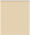vidaXL - Rolgordijn - verduisterend - 135x175 - cm - stofbreedte - 131,6 - cm - beige