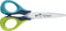 Sensoft 3D schaar 13 cm - linkshandig - zachte grepen - assorti kleuren