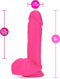 Neo 8 inch dual Density dildo neon roze