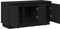 vidaXL - TV-kast - Zwart - 100x38x49 - cm - Gelaagd - hout