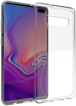 Accezz Galaxy S10 Plus - Soft Case - Krasbestendig Schokbestendig - Transparant