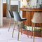 Riviera Maison Vegas Bar Stool Pellini Camel - Pellini, Essenhout - Camel - 57.0x48.0x108.0 cm