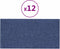 vidaXL - Wandpanelen - 12 - st - 2,16 - m² - 60x30 - cm - stof - blauw