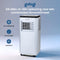 Gologi 3-in-1 Mobiele Airco - Aircooler met Wifi en App - 9.000 BTU/h - Inclusief Raamafdichtingskit en Afstandsbediening - Wit