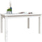 vidaXL Tuintafel 82,5x50,5x45 cm massief grenenhout wit