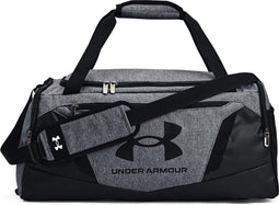 Under Armour Undeniable Duffel 5.0 - Sporttas Small - Waterbestendig - Grijs - Zwart