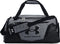 Under Armour Undeniable Duffel 5.0 - Sporttas Small - Waterbestendig - Grijs - Zwart