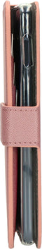 Mobiparts Galaxy S10e - Wallet Case - Saffiano motief - Roze