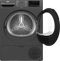 Beko BM3T3824A - Warmtepompdroger - 8 kg trommelinhoud - 15 programma's - Anthraciet