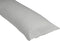 Kussensloop Alexandra House Living QUTUN Parelgrijs 45 x 90 cm (2 Stuks)