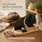 Fornello Handmatige Broodsnijmachine - Hout & RVS - Snijdt tot 15 mm
