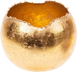 Cosy & Trendy Theelichthouder - Set van 2 - Goud - D5cm - Rond metaal