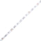 vidaXL - Bedframe - met - hoofdbord - en - LED-verlichting - wit - 75x190 - cm