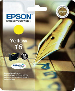 Epson Singlepack Yellow 16 - Inktcartridge - DURABrite Ultra - Geel
