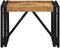 vidaXL - Salontafel - 50x50x35 - cm - massief - ruw - mangohout