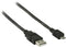 ValueLine 1m - USB 2.0 A - micro A - Zwart