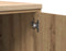 vidaXL - Garagekast - 30x51x85 - cm - massief - grenenhout - artisan - eikenkleurig