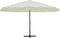 vidaXL - Parasol - met - aluminium - paal - 600 - cm - taupe