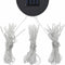 vidaXL - Prieel - met - LED-lichtslinger - 3x4 - m - antracietkleurig