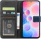 iMoshion Hoesje Geschikt voor Xiaomi Poco F3 Hoesje Met Pasjeshouder - iMoshion Luxe Bookcase - Donkerblauw