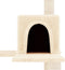 vidaXL - Kattenmeubel - met - sisal - krabpalen - 153 - cm - donkergrijs