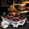 Neighbour's Friend XXL IJsbalvorm - Ronde ijsblokjesvorm voor whisky en cocktails - BPA-vrij platina siliconen (2 stuks)