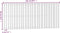 vidaXL - Wandhoofdbord - 204x3x90 - cm - massief - grenenhout - zwart