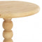 Light & Living Bijzettafel Veglio - Naturel - Ø35cm - Modern