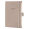 Sigel Conceptum - agenda 2023 - weekagenda - A6 - 4-talig - taupe - hardcover. SI-C2361
