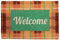 Fisura Deurmat - Welcome Summer - 40 X 60 Cm - Kokosvezel Groen