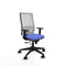 Piqueras y Crespo 1D066N0 - Bureaustoel - Verstelbare hoogte met armleuning - Licht Blauw