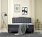 Dreamhouse Marrakech Opberg Boxspring Bed - 180x200 - VELVET ANTRACIET - Met veel Opbergruimte en Inclusief Hoofdbord.