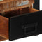 vidaXL - Tv-meubel - 100x30x25 - cm - massief - gerecycled - hout