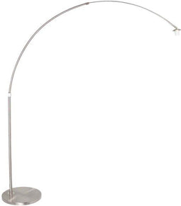 Steinhauer Sparkled Light 7268ST - Vloerlamp - Uitschuifbaar en kantelbaar - Zilver
